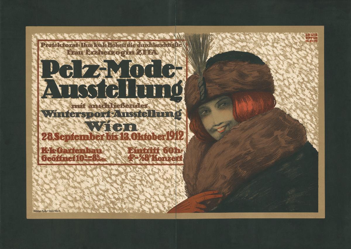 Pelz Mode Ausstellung Wien 1912