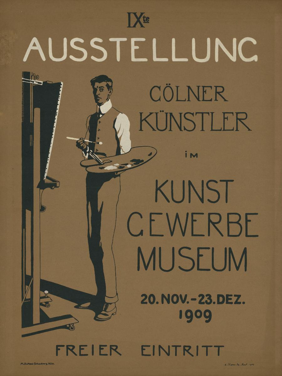 IXte Ausstellung Cölner Künstler im Kunstgewerbe Museum 1909