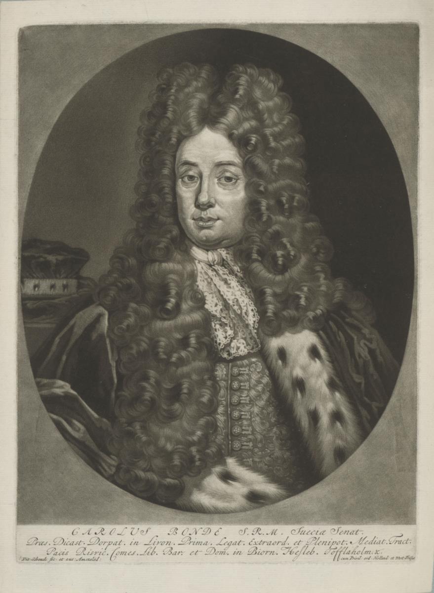 Porträt des Carl Graf von Bonde