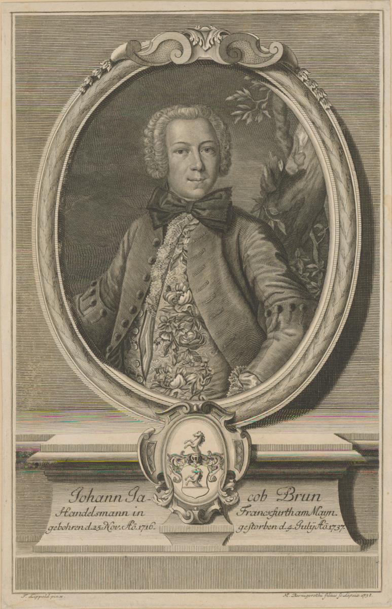 Porträt des Johann Jacob Brun