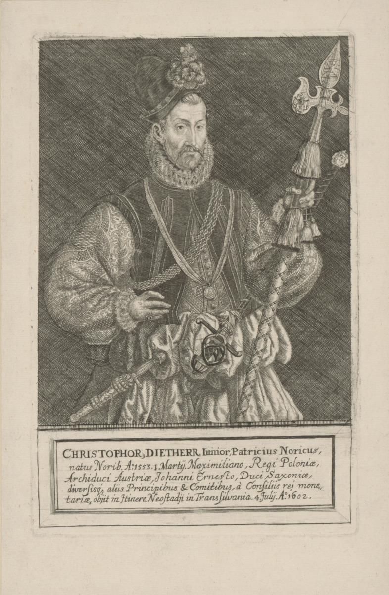 Porträt des Christoph Dietherr von und zu Anwanden