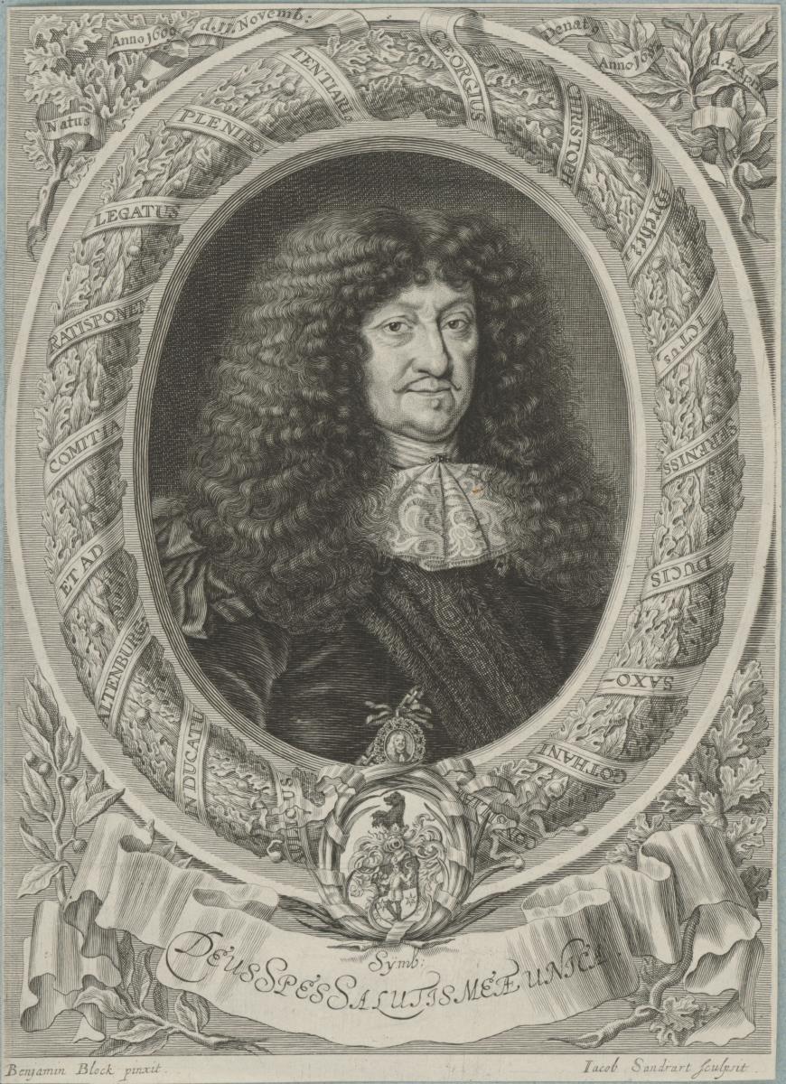 Porträt des Georg Christoph Dreher