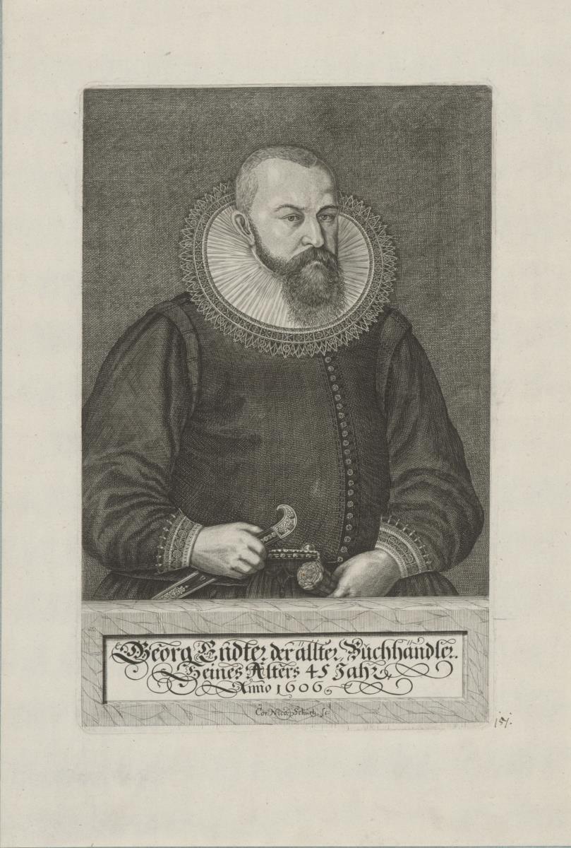 Porträt des Georg Endter des Älteren, 1606