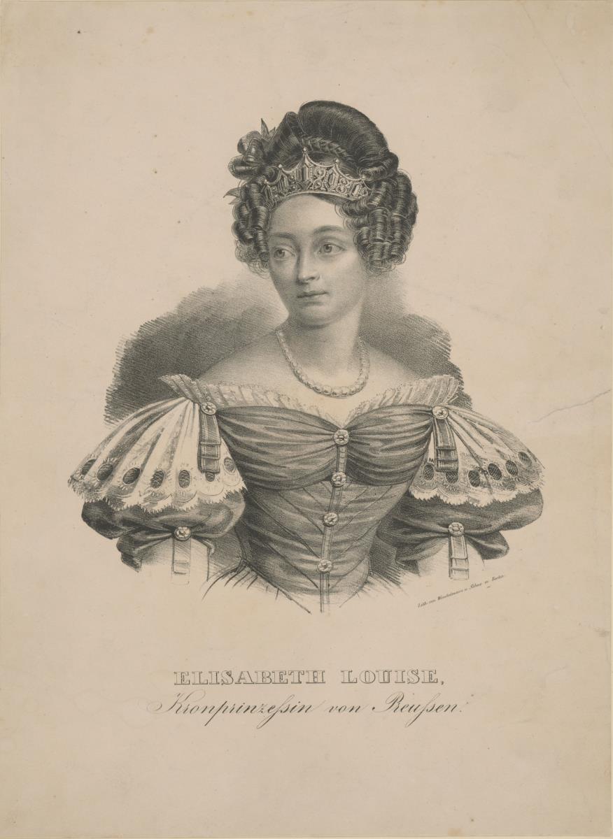 Porträt der Elisabeth Luise Kronprinzessin von Preußen