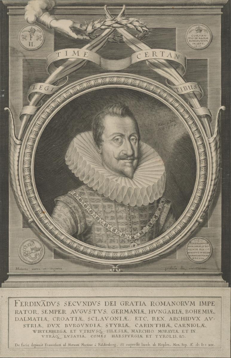 Porträt Ferdinand II., Kaiser Heiliges Römisches Reich