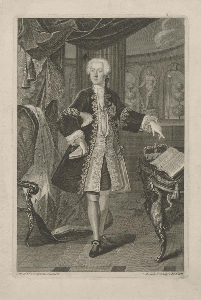 Porträt des Friedrich III. von Brandenburg-Bayreuth