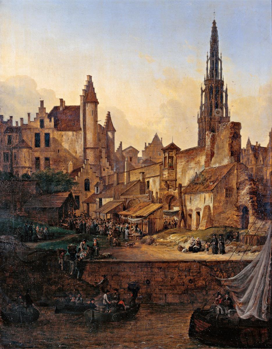 Fischmarkt in Antwerpen