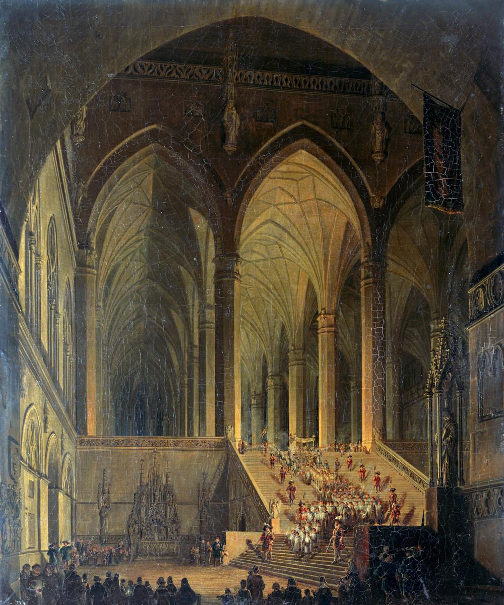 Prozession in der Klosterkirche zu Kaisheim an der Donau