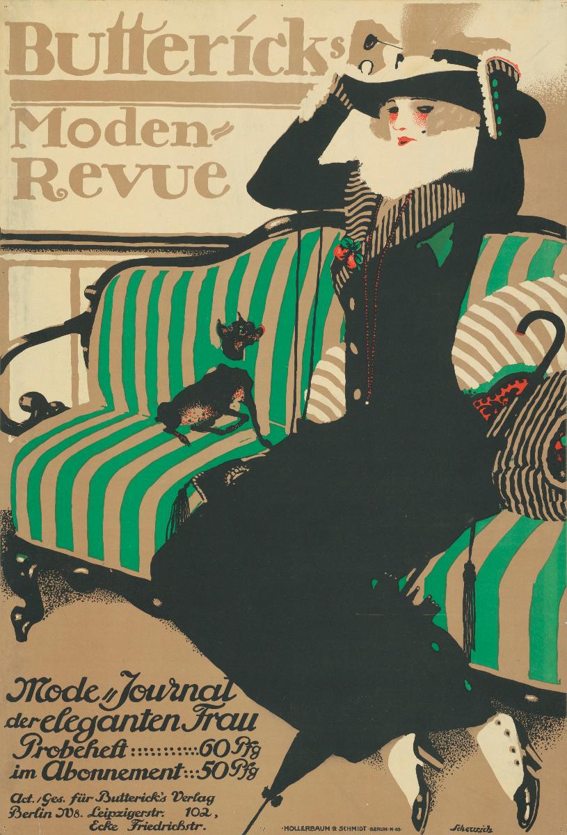 Buttericks Moden-Revue. Mode-Journal der eleganten Frau