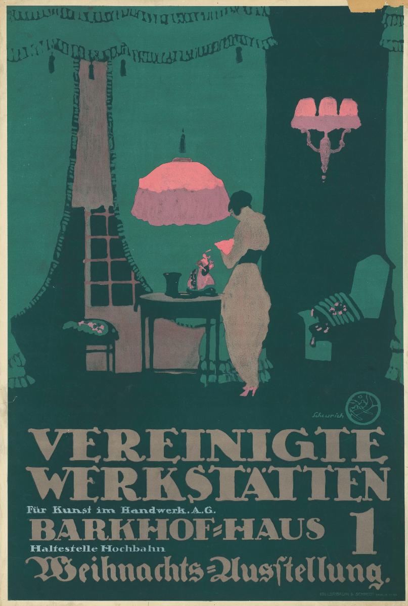 Vereinigte Werkstätten, Kunst im Handwerk, Weihnachts-Ausstellung