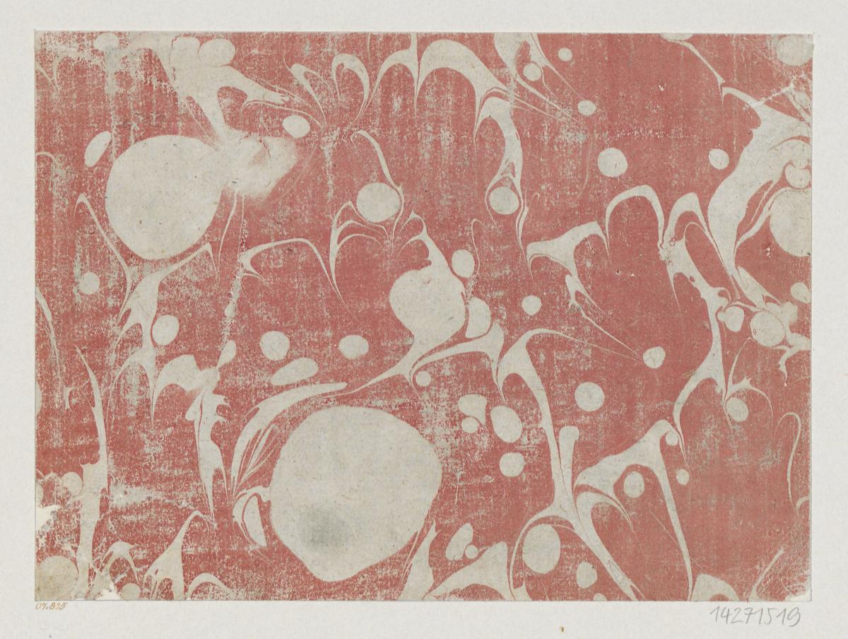 Marmorpapier (Türkisch Marmor)