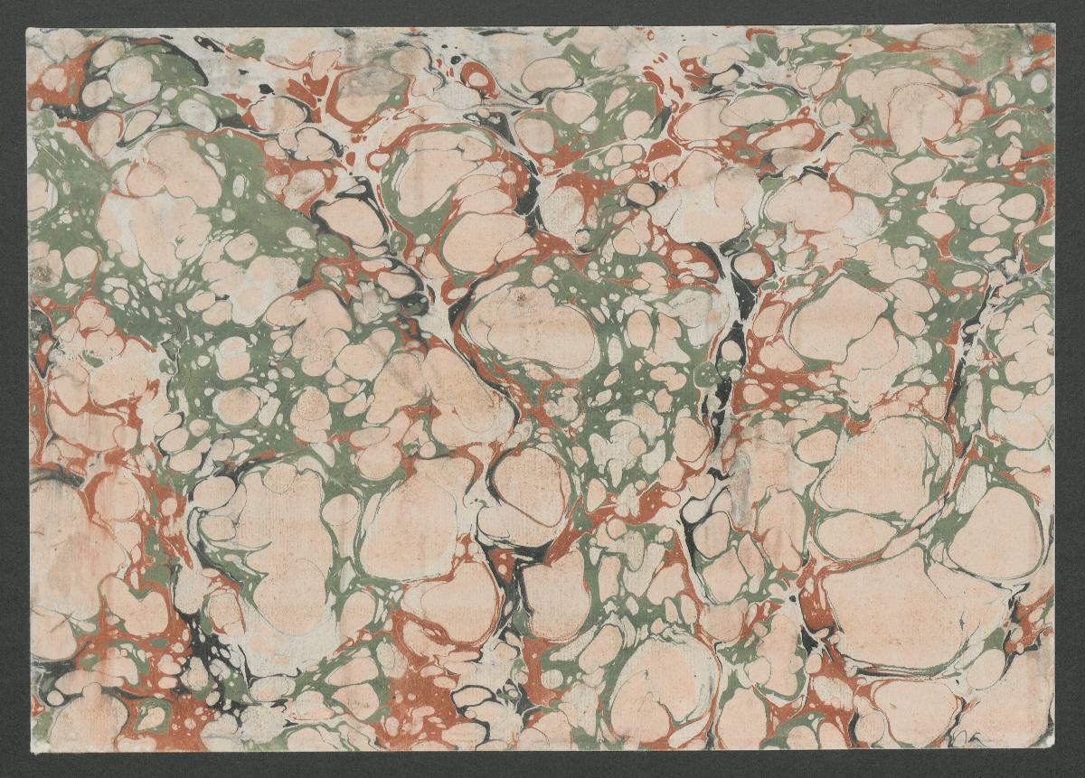 Steinmarmorpapier (Türkisch Marmor)