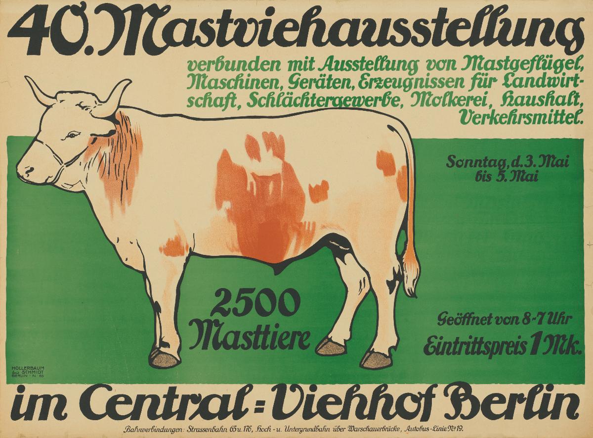 40. Mastviehausstellung im Zentral-Viehhof Berlin