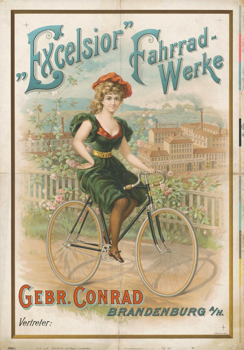 Excelsior Fahrrad-Werke. Gebrüder Conrad, Brandenburg