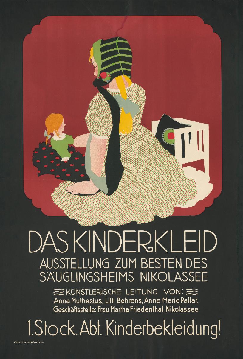 Das Kinderkleid - Ausstellung zum Besten des Säuglingsheims Nikolassee