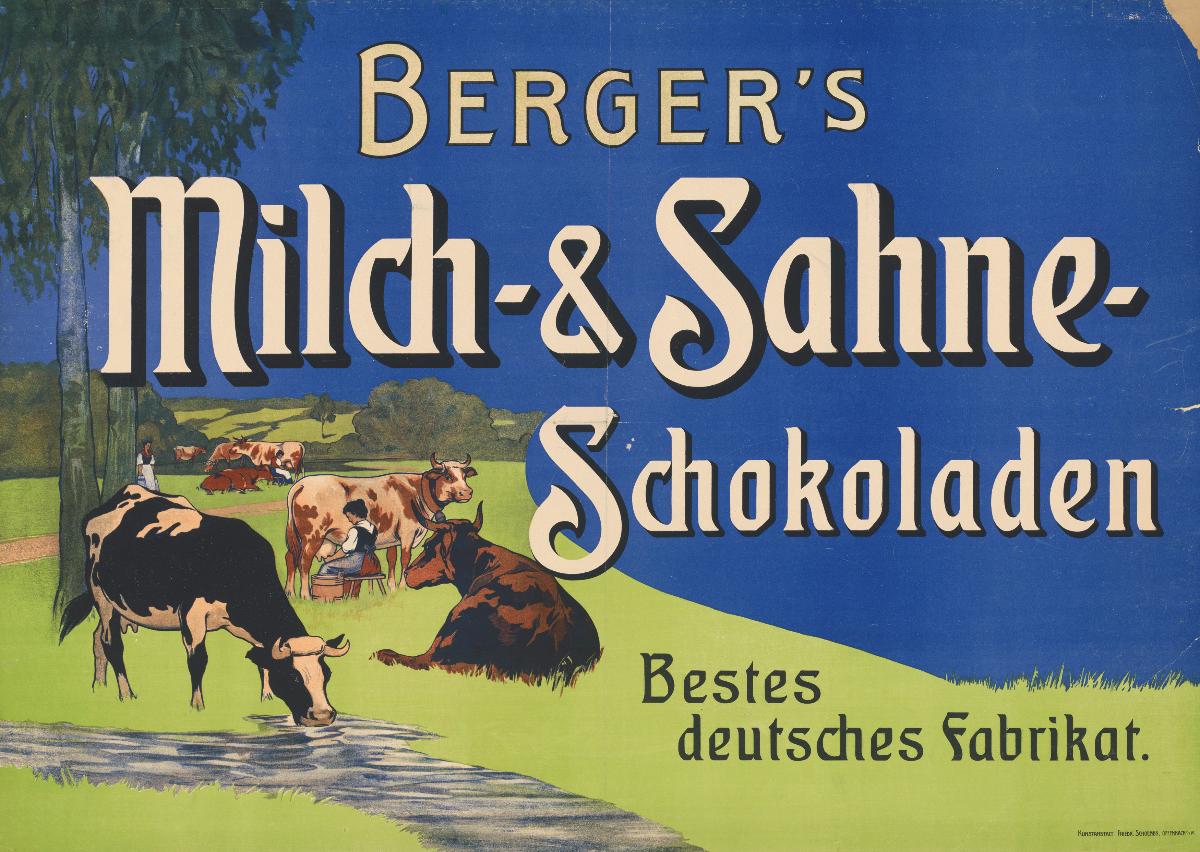 Berger's Milch- & Sahne-Schokoladen