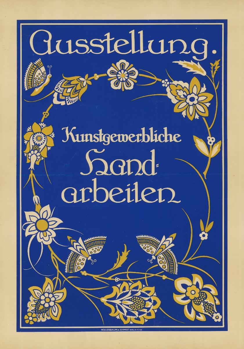 Ausstellung. Kunstgewerbliche Handarbeiten