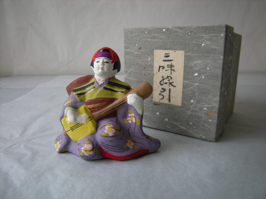 Shamisen-Spielerin