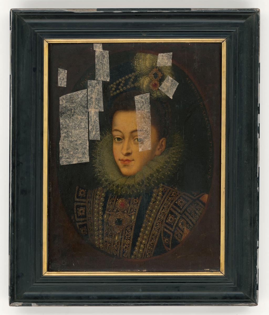Porträt der Clara Isabella Eugenia, Infantin von Spanien