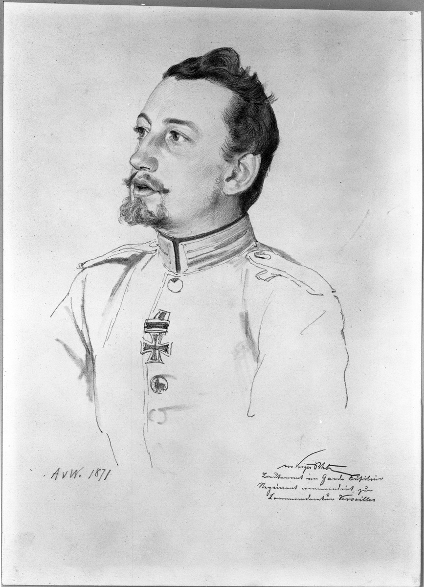Leutnant Voigts-Rhetz. Studie zur "Kaiserproklamation in Versailles"