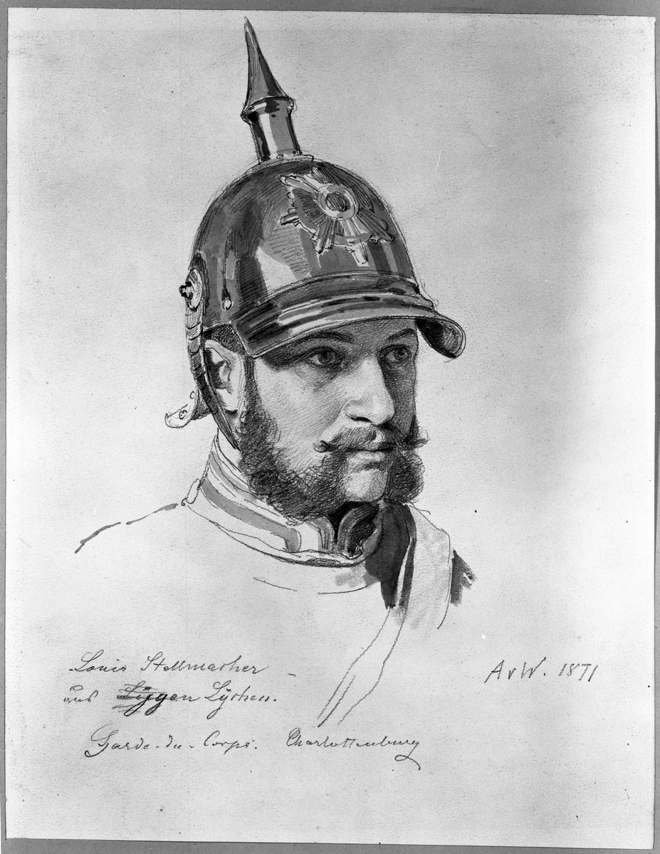 Louis Stellmacher aus Lychen. Studie zur "Kaiserproklamation in Versailles"