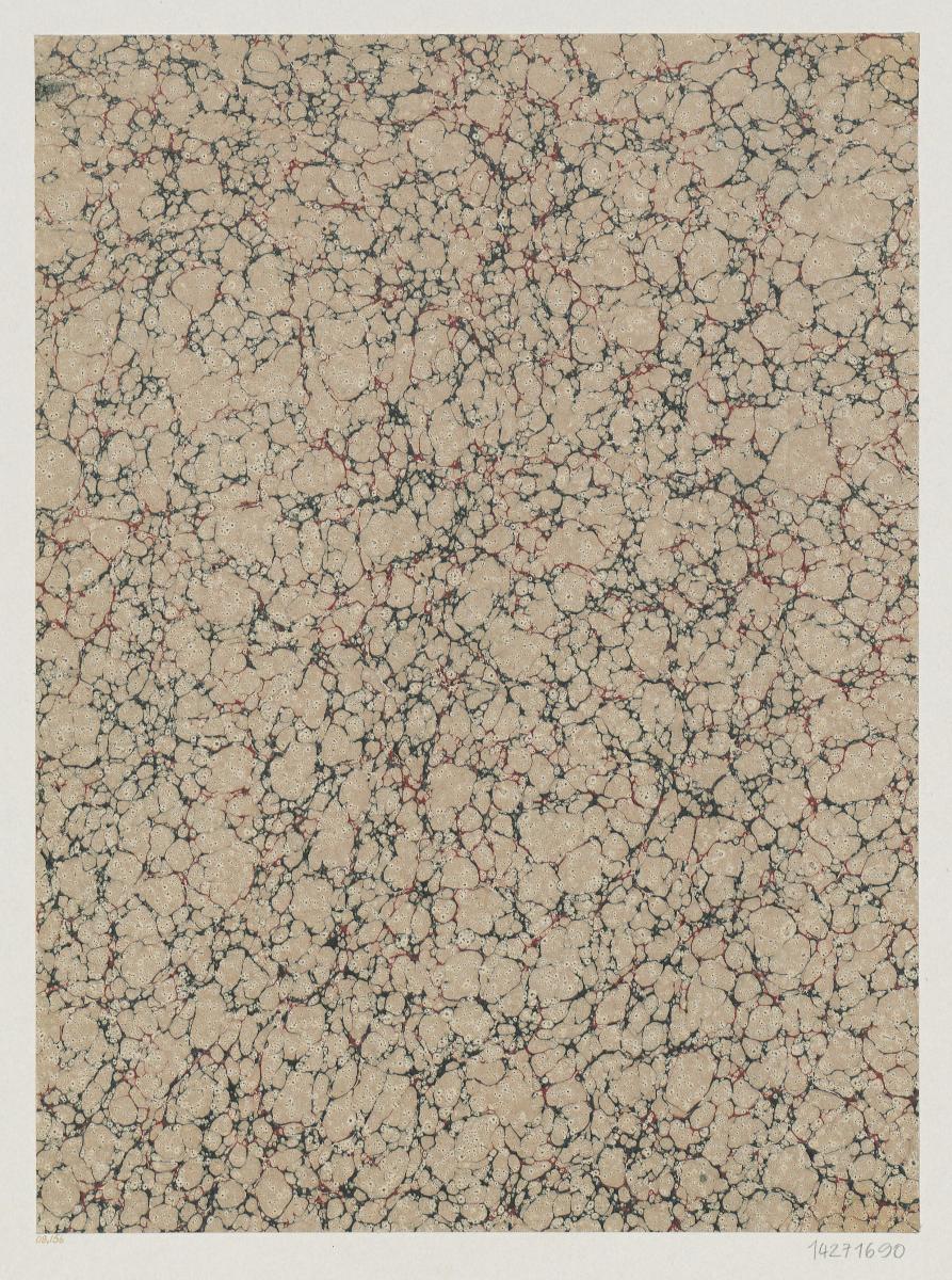Schrotmarmorpapier