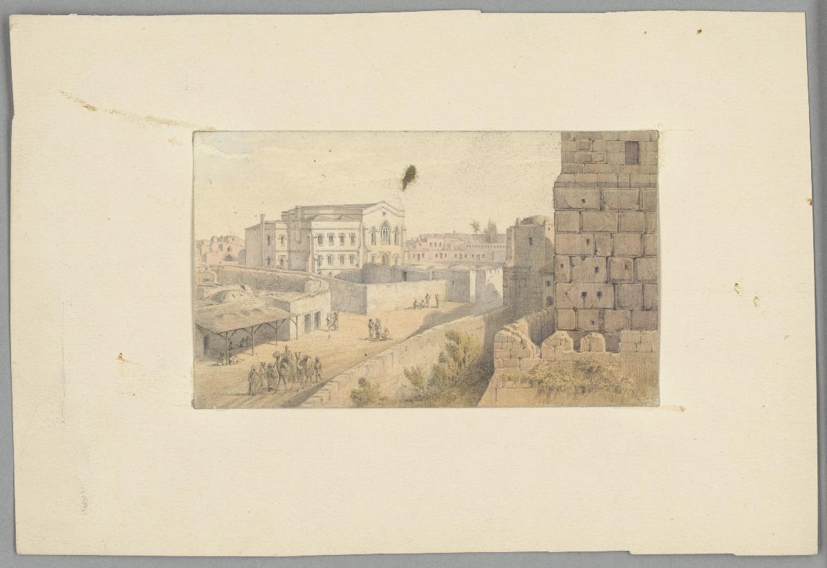 Ansicht in Jerusalem