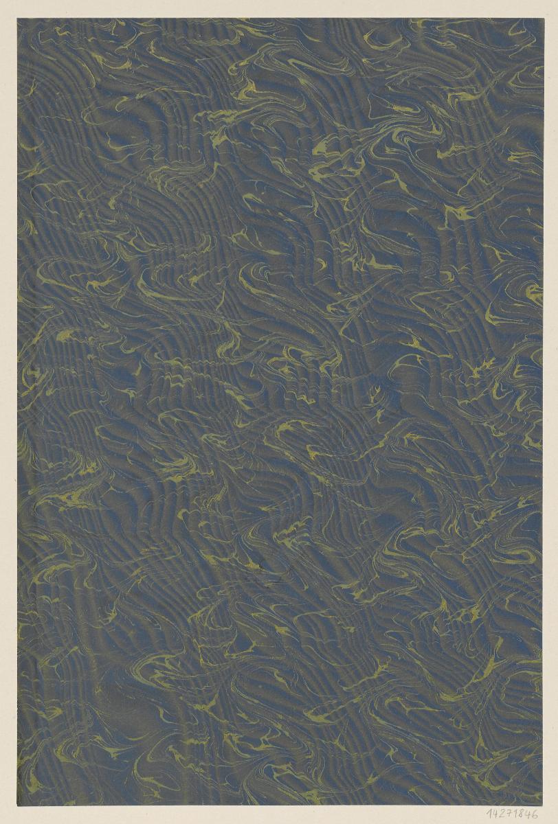 Wellenmarmorpapier