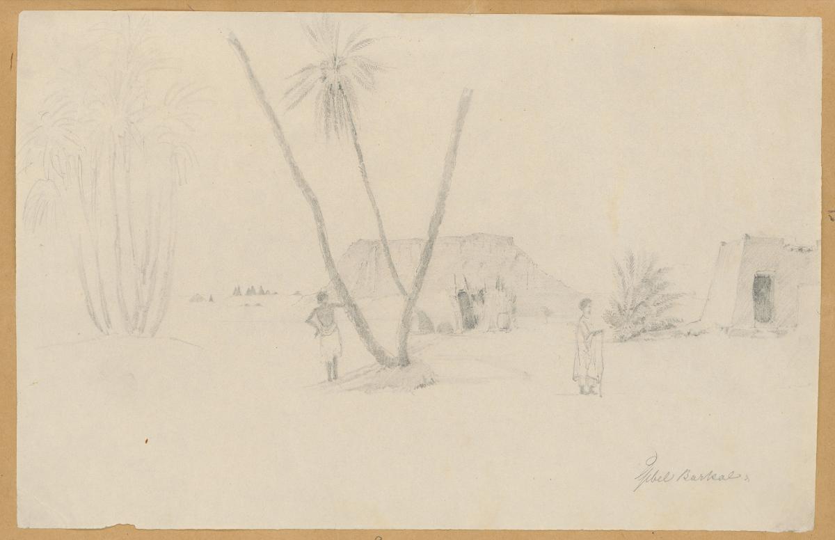 Ägypten-Expedition, Gebel Barkal, Ansicht
