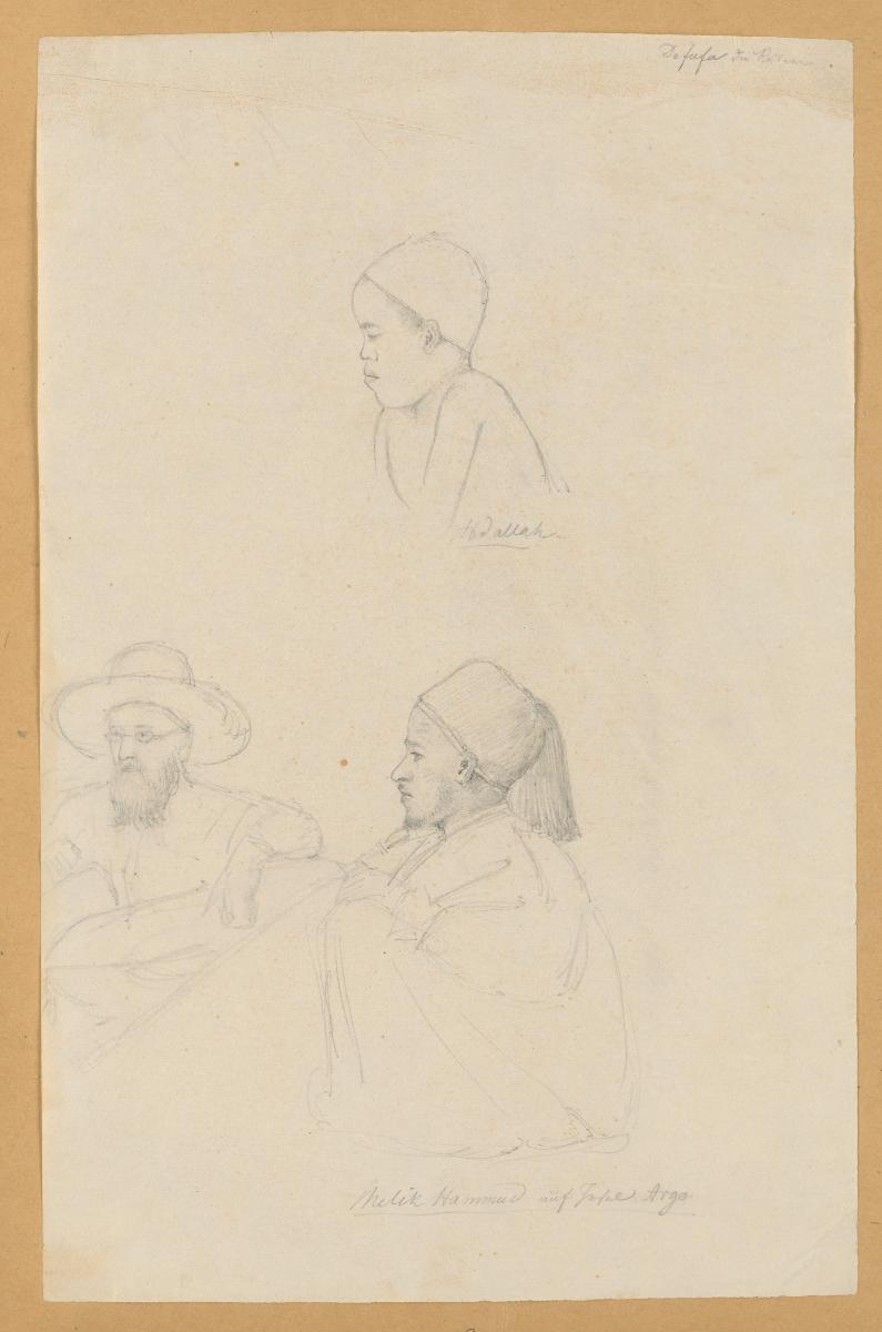 Ägypten-Expedition, Sudan, Kerma, Argo, Portraitstudien