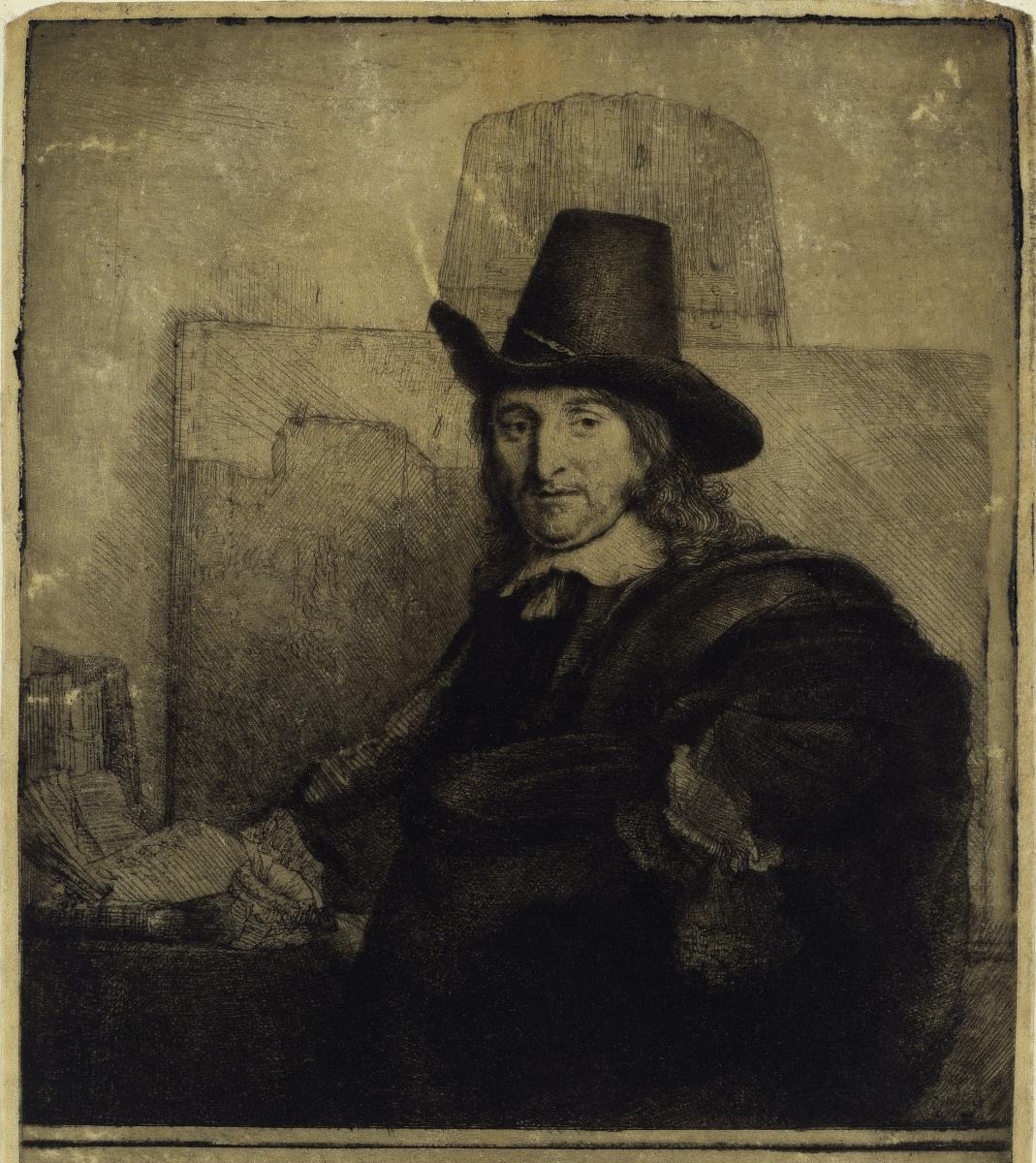 Porträt des Malers Jan Asselijn
