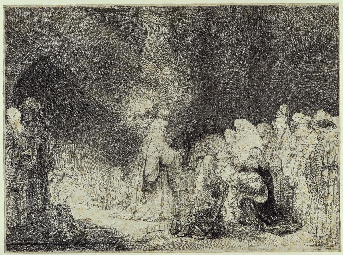 Die Darbringung im Tempel