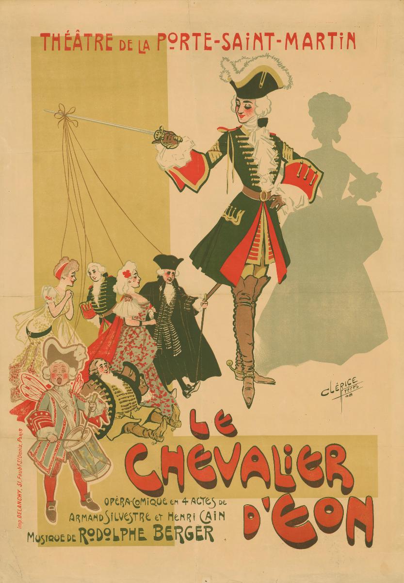 Le Chevalier d'Eon. Opéra comique en 4 actes