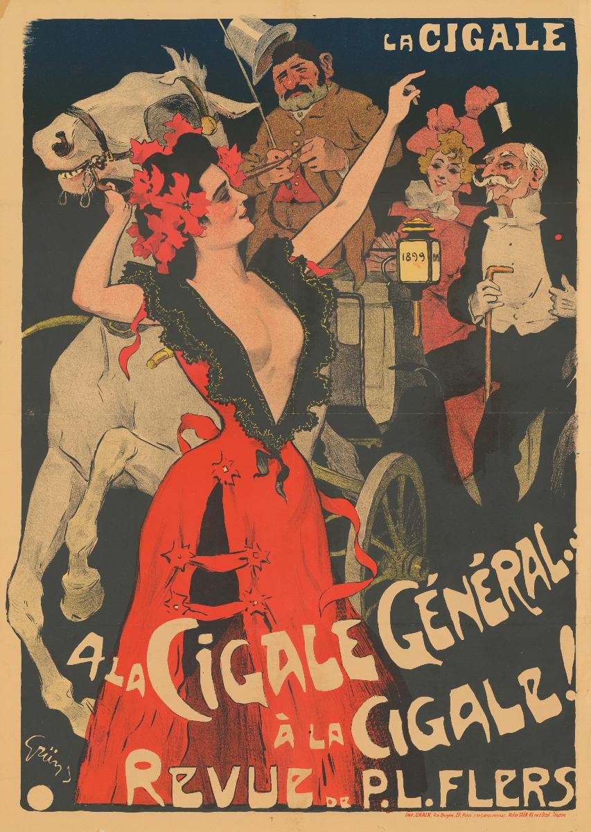 A la cigale général... à la cigale! Revue de P. L. Flers