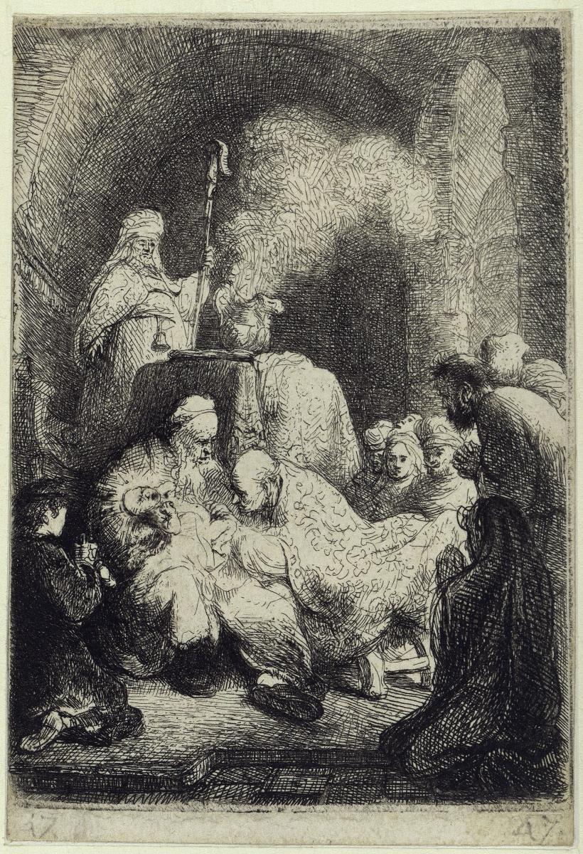 Die Beschneidung im Tempel