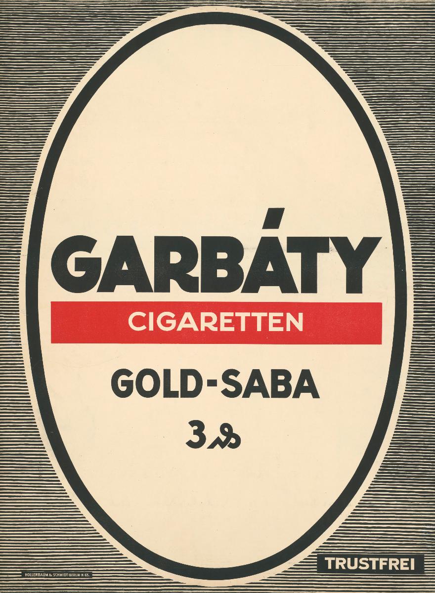 Garbáty Zigaretten Gold-Saba