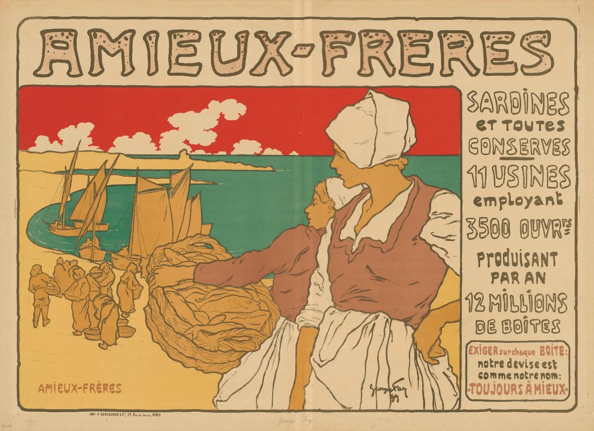 Amieux-Freres. Sardines et toutes conserves