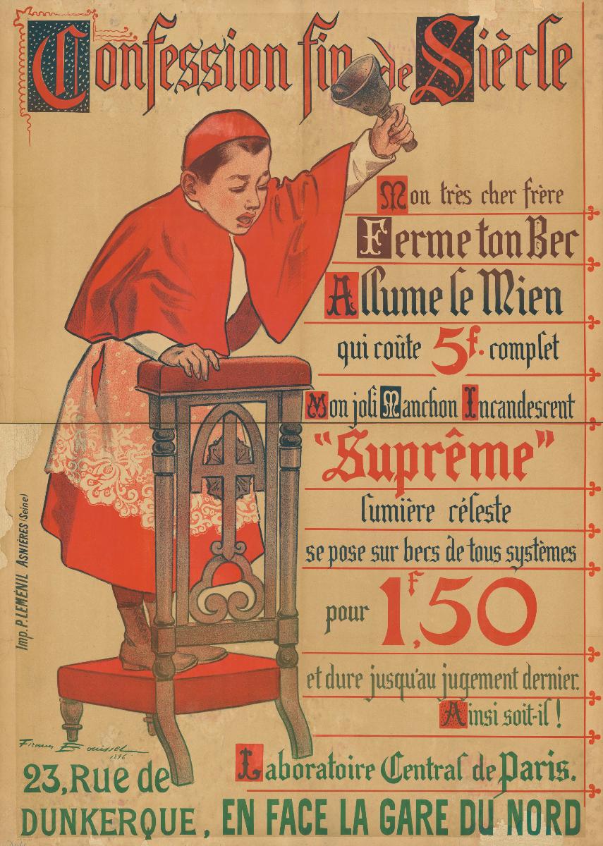 Confession Fin de Siècle. Suprême lumière céleste
