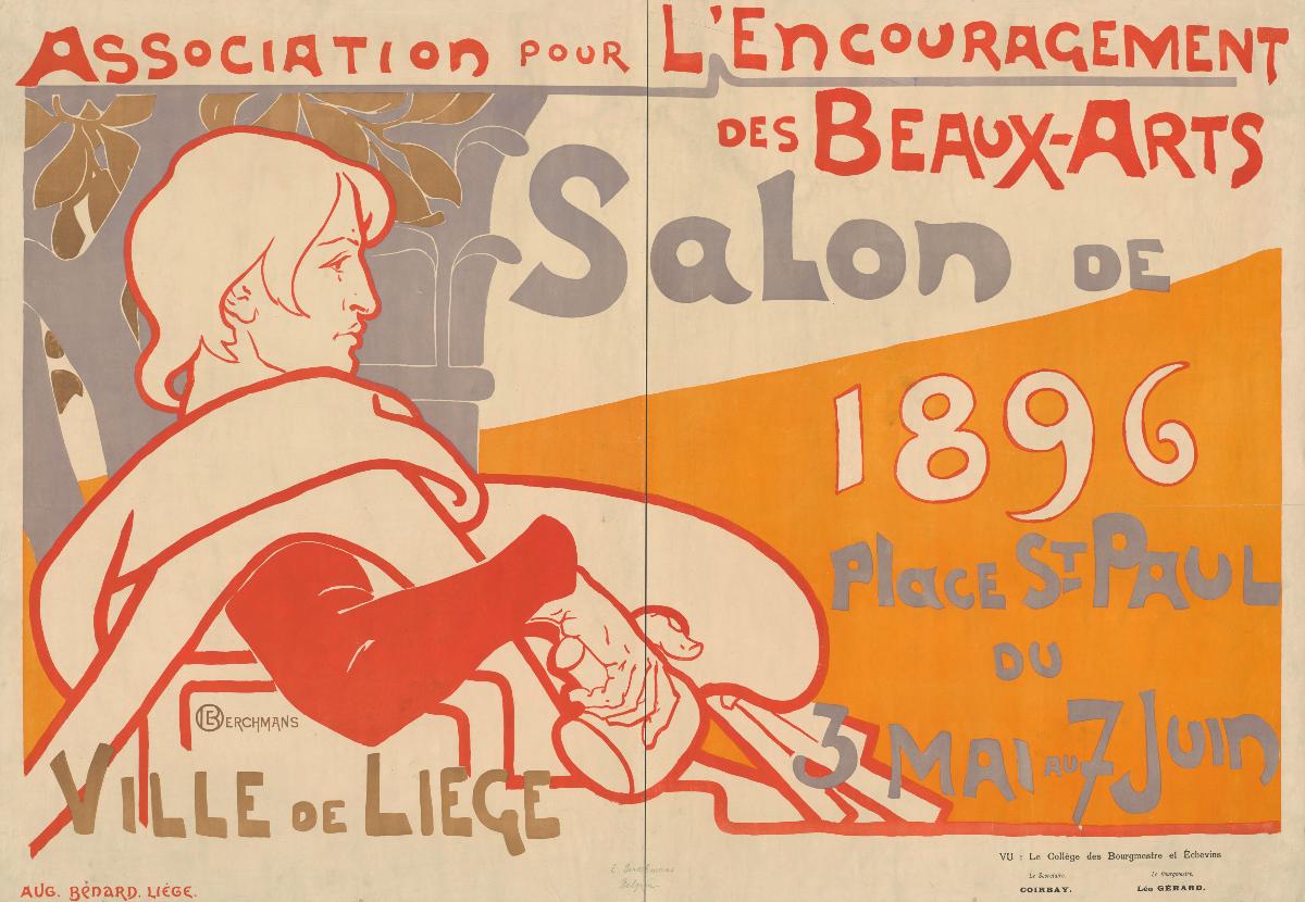 L'Association pour l'encouragement des Beaux-Arts. Salon de 1896 à Liège