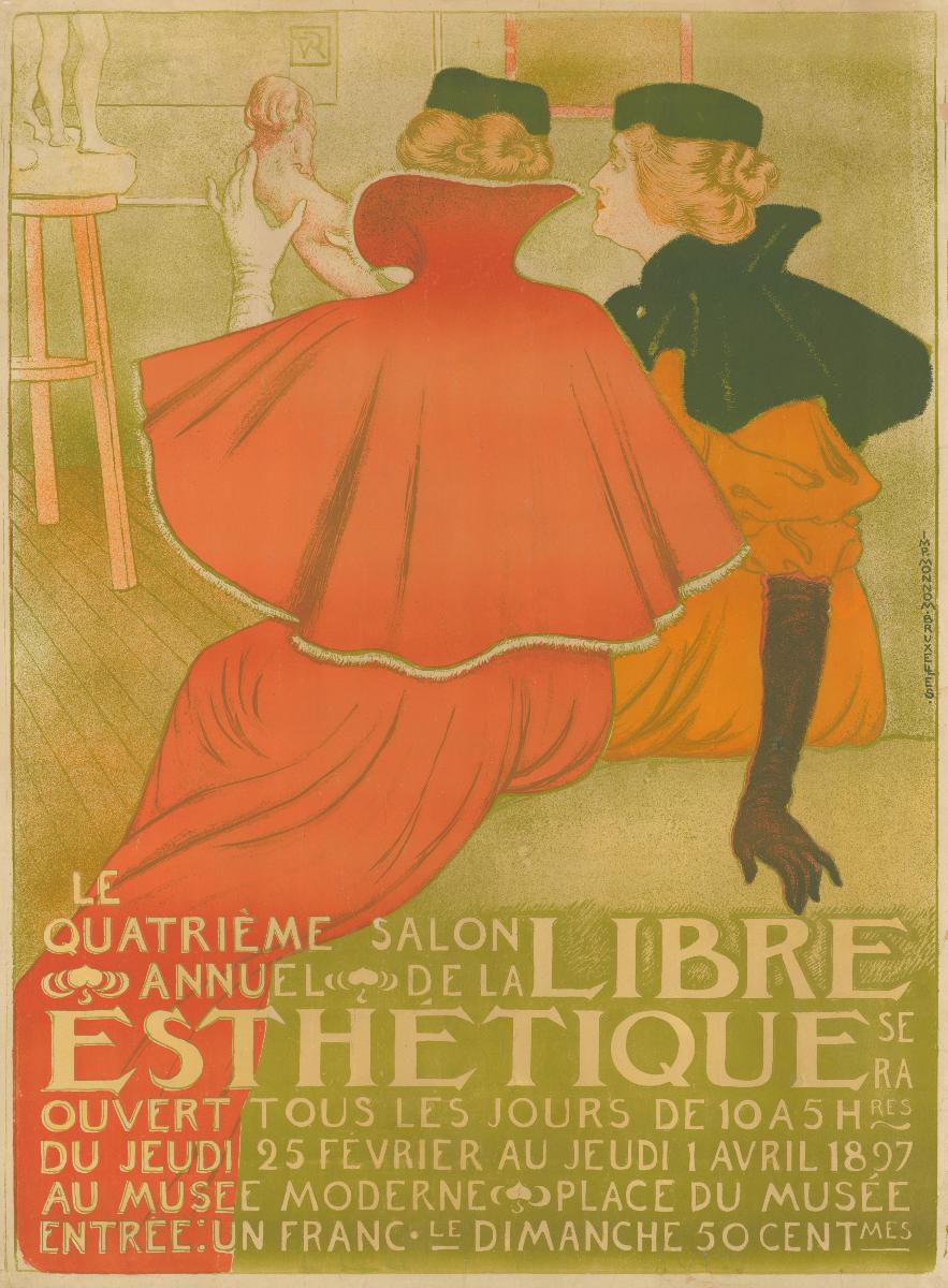 Le quatrième Salon annuel de la libre esthétique