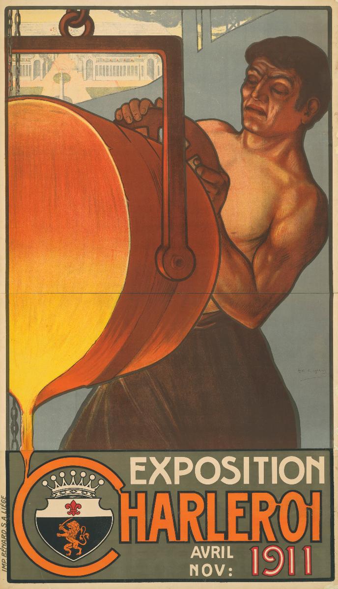Exposition Charleroi. Avril Novembre 1911