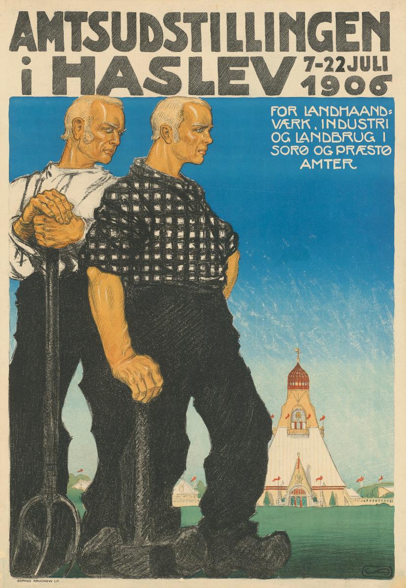 Amtsudstillingen i Haslev 7.-22. Juli 1906