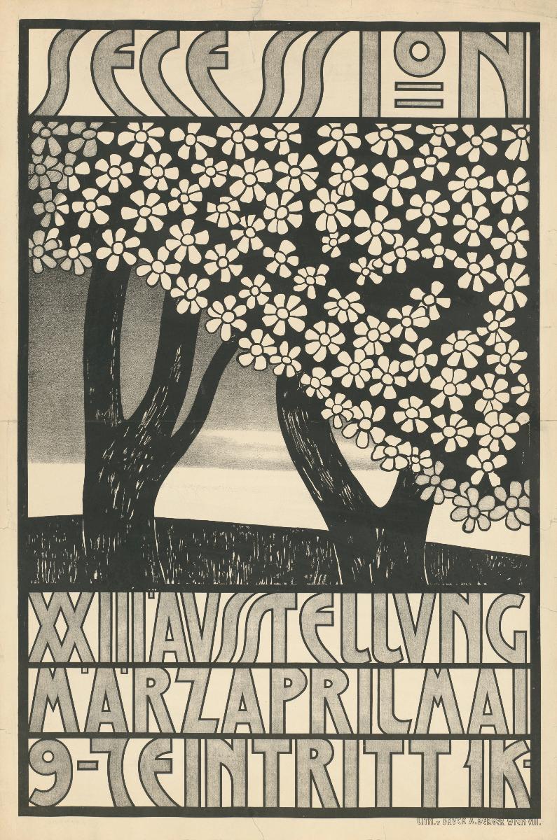 Secession XXIII' Ausstellung März April Mai