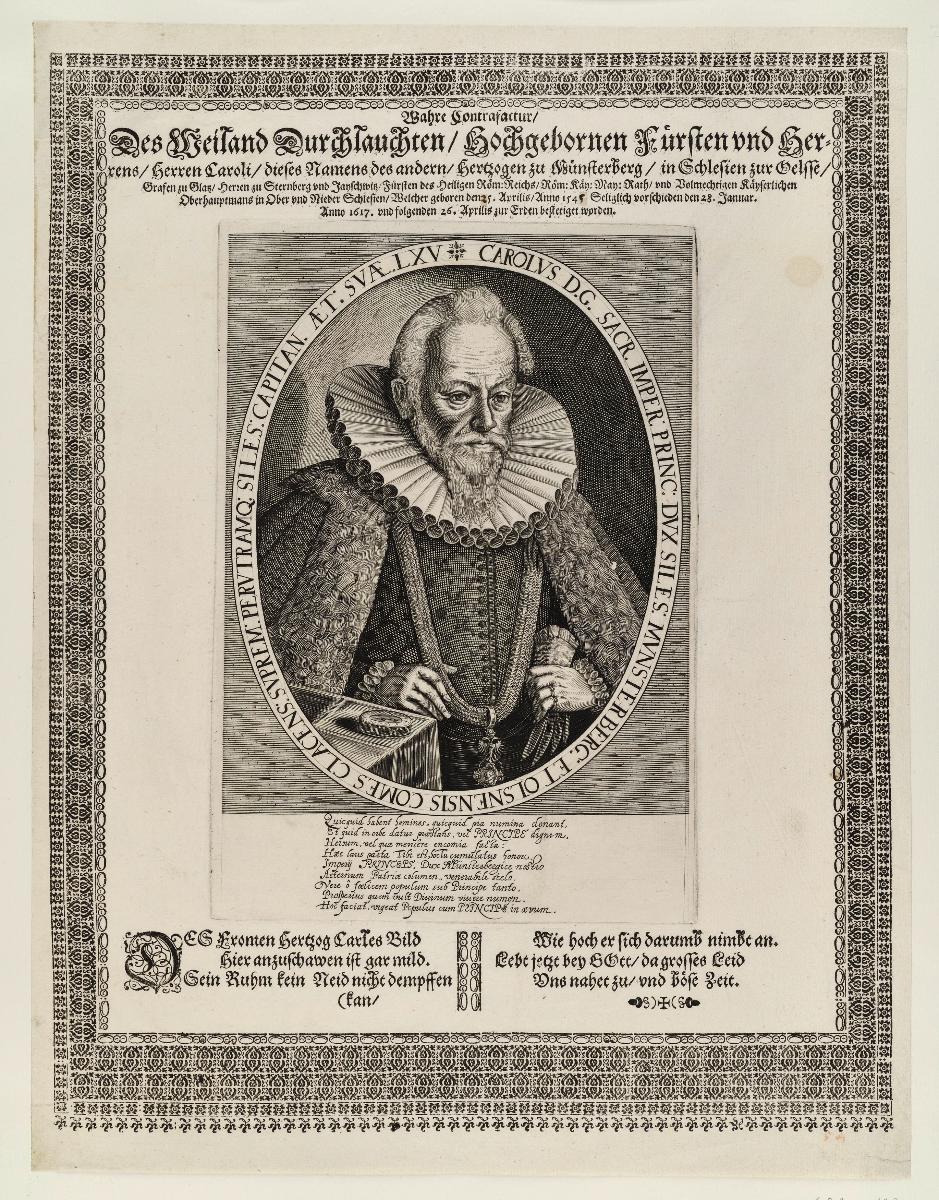 Karl II. von Münsterberg, Herzog von Schlesien