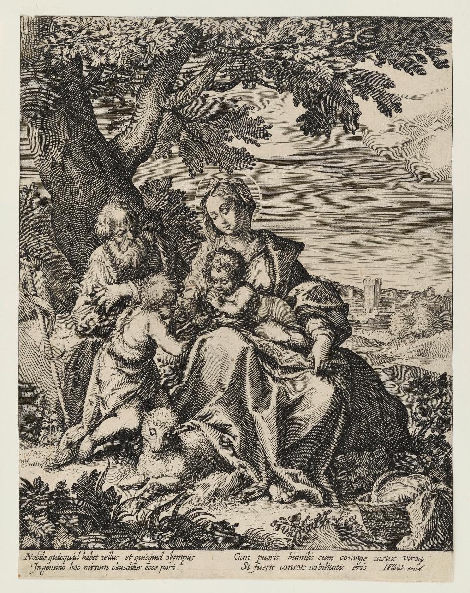 Die Heilige Familie mit dem Johannesknaben