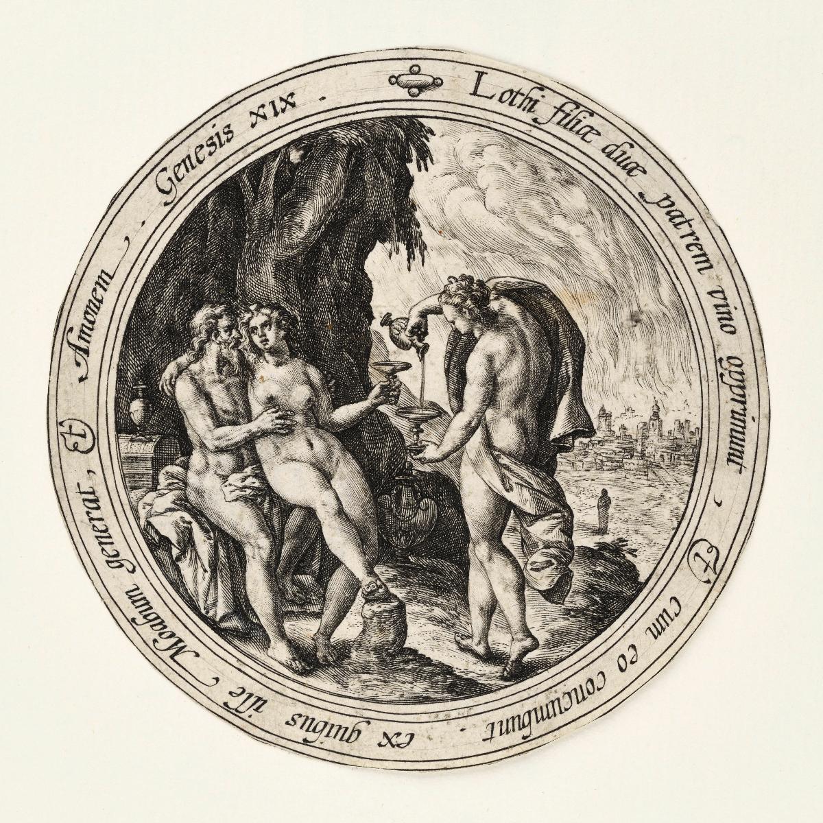 Loth und seine Töchter