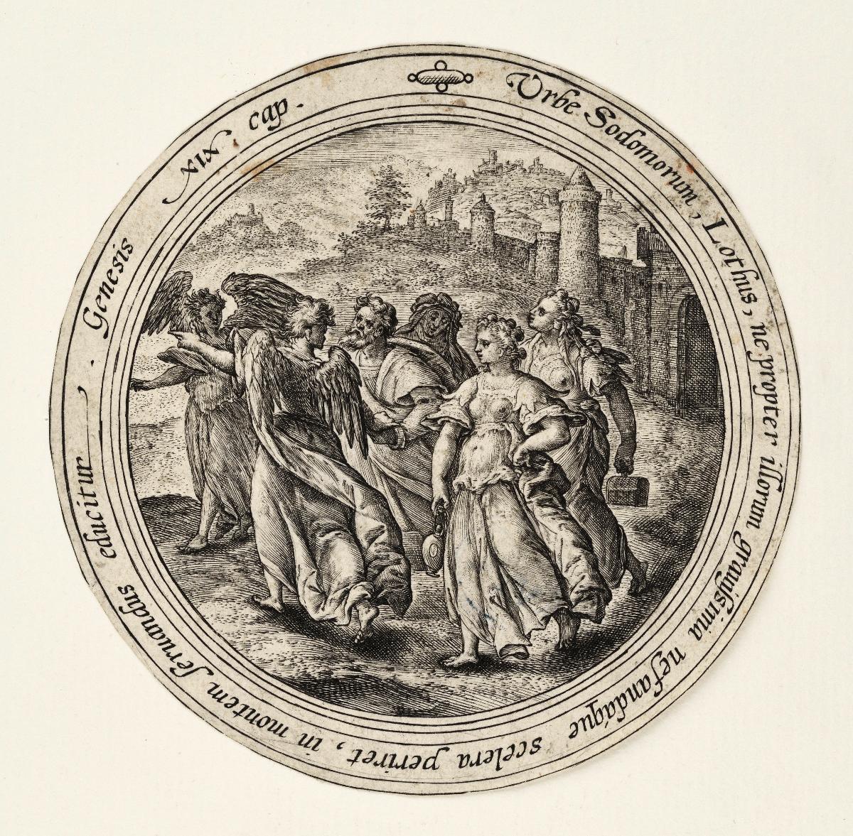 Loth's Auszug aus Sodom
