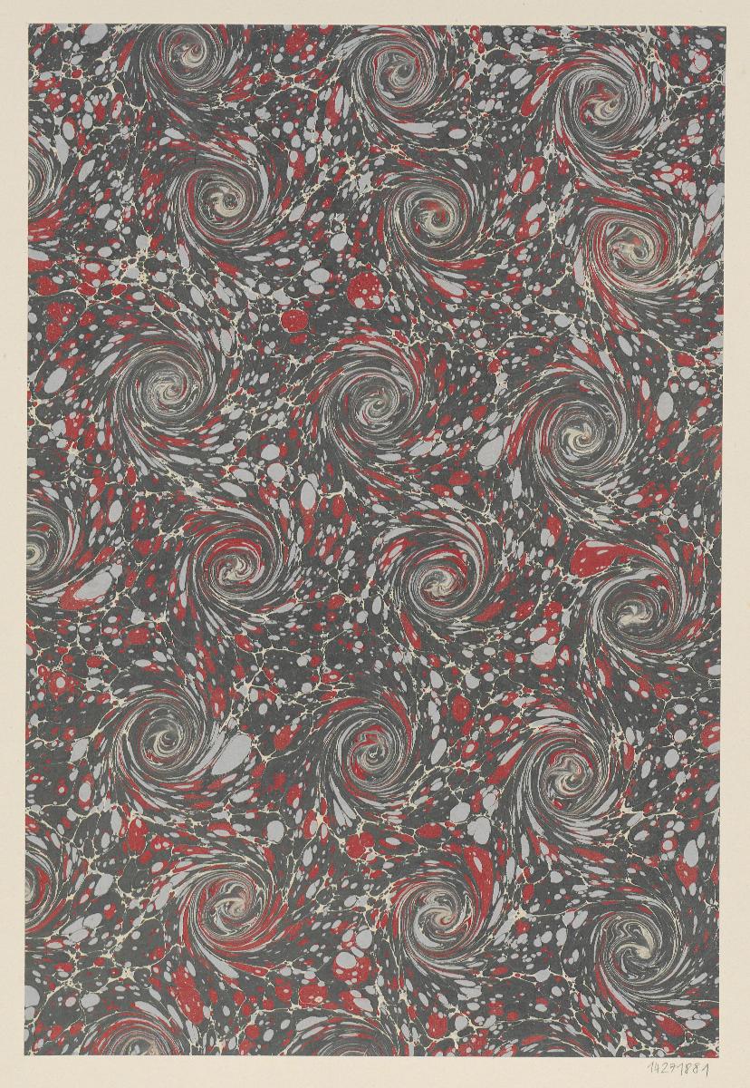 Schneckenmarmorpapier
