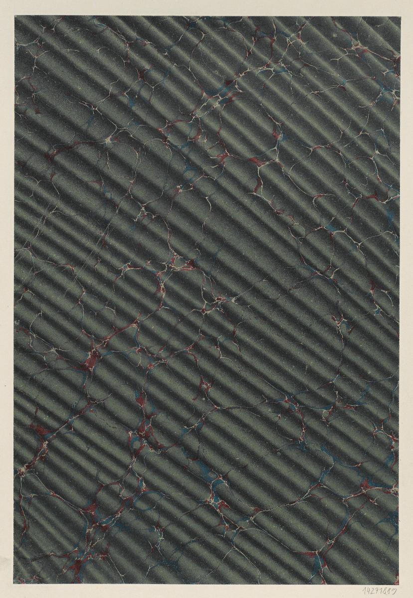Wellenmarmorpapier