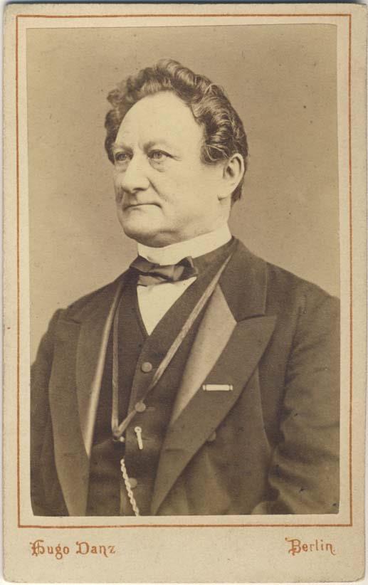 Porträt des Theodor Döring